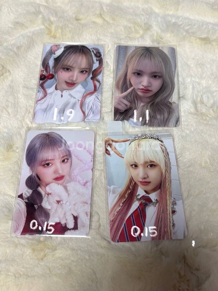 아이브 유진가을레이원영리즈이서 포카 판매 양도 최저가--2