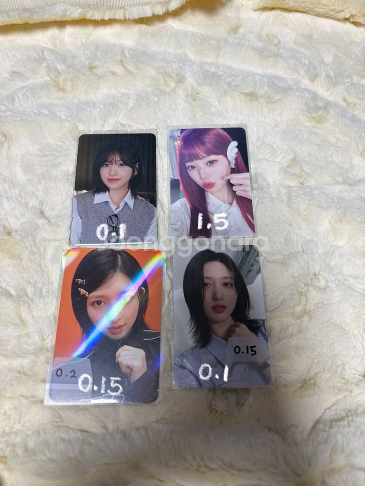 아이브 유진가을레이원영리즈이서 포카 판매 양도 최저가--3