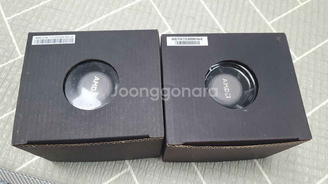 AMD 정품쿨러 새제품 2개--2