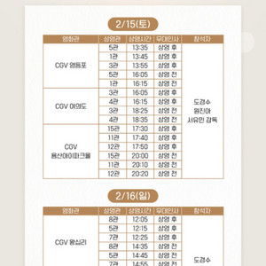 2/15~16 말할수없는 비밀(무대인사) 양도! 도경수