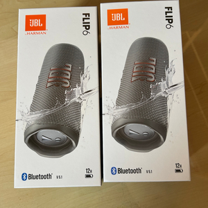 JBL FLIP6 블루투스 스피커 2개