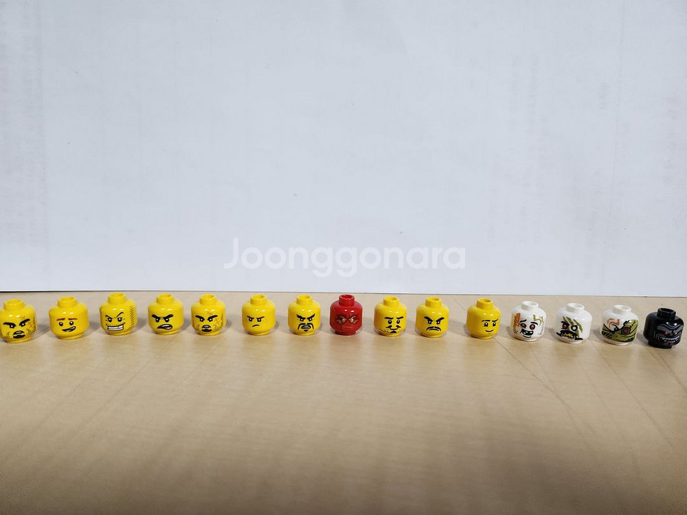 레고 닌자고 몸통 및 얼굴 정리합니다.--1