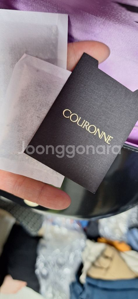 쿠론 슈콤마보니 디어보니 진주크로스백--7