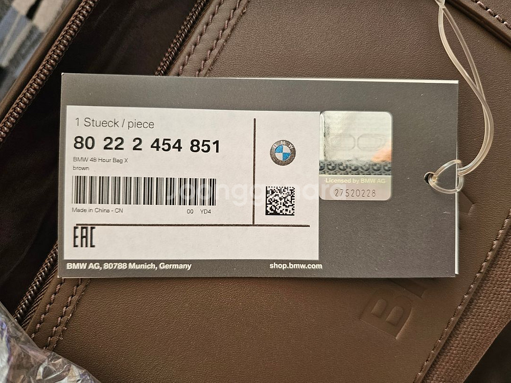 BMW 48시간 여행가방 더플백 보스턴백 새제품--1