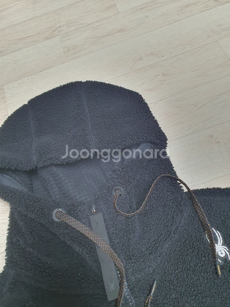 110 스파이더 겨울 후리스 후드 자켓 뽀글이 남110--2