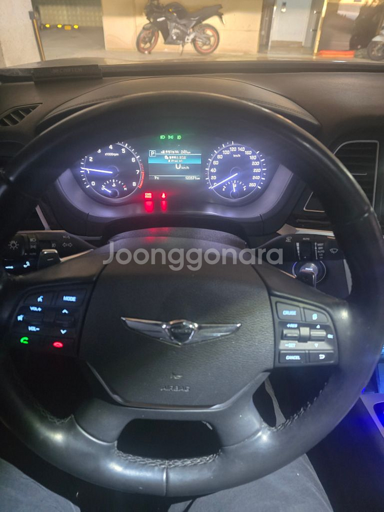 제네시스 g80 18년식 사륜구동 12만키로--8
