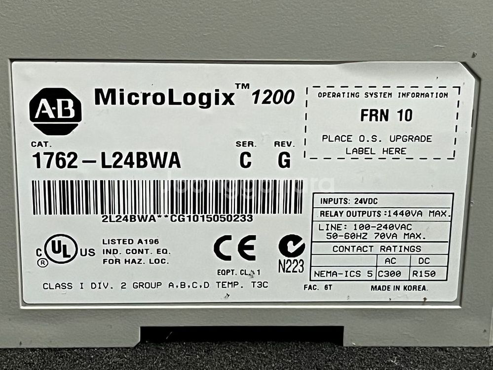 ALLEN-BRADLEY. 1762-L24BWA--1