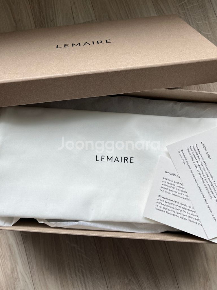[새제품] Lemaire 르메르 스티치 슬리퍼 블랙--3