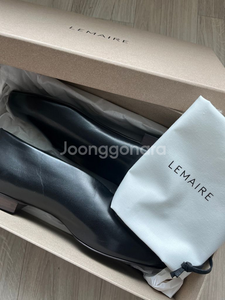 [새제품] Lemaire 르메르 스티치 슬리퍼 블랙--1