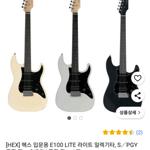 hex E100 lite 일렉기타