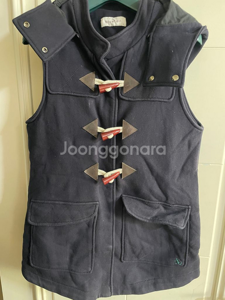 블루테일 떡볶이 조끼 M--1