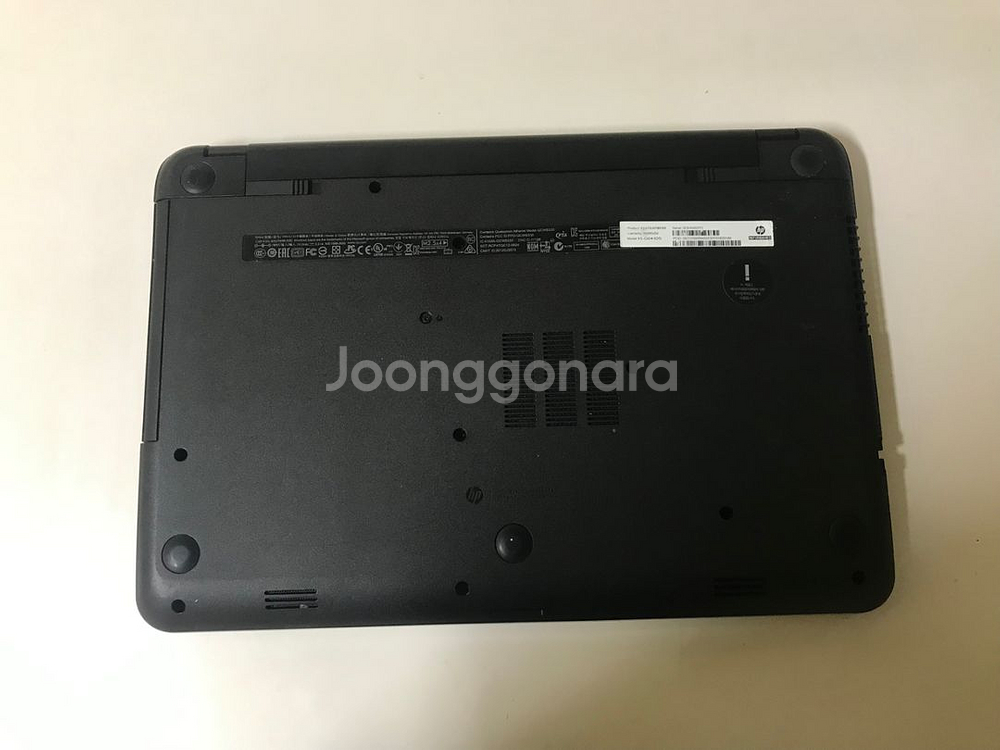 AMD A8 hp15노트북 15인치 램4 ssd128--8