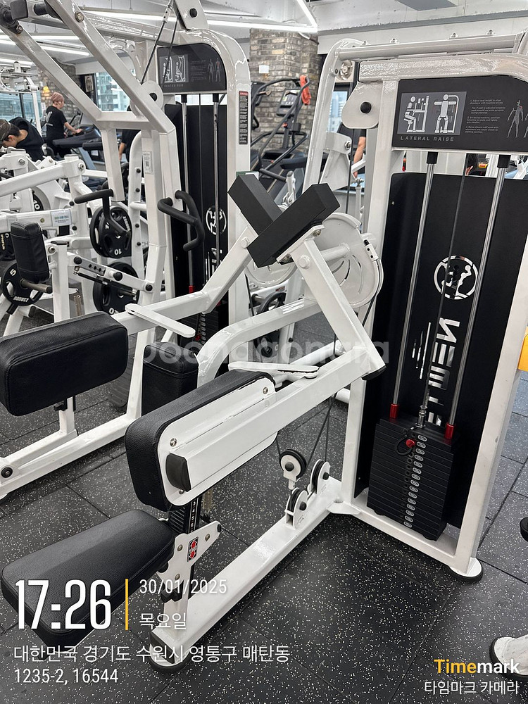 뉴텍 시티드 레터럴 레이즈 머신--2