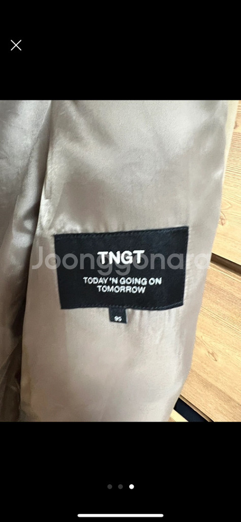 TNGT 트렌치 코트 판매합니다--2