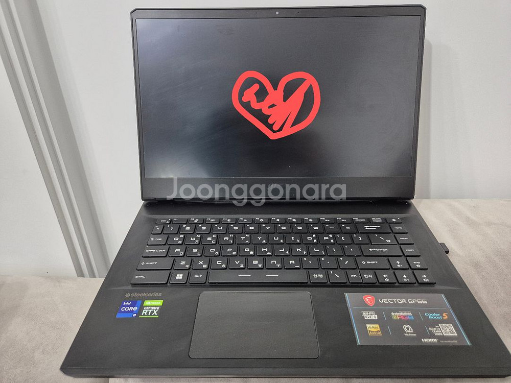 고사양 게이밍 노트북 MSI gp66 12uh(i9--2