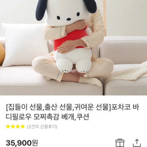 포차코 바디필로우 인형 쿠션