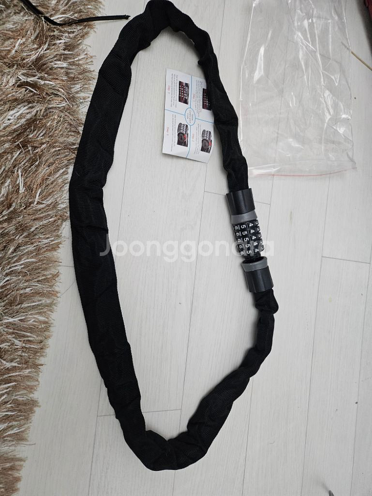 자전거 자물쇠 새제품--1