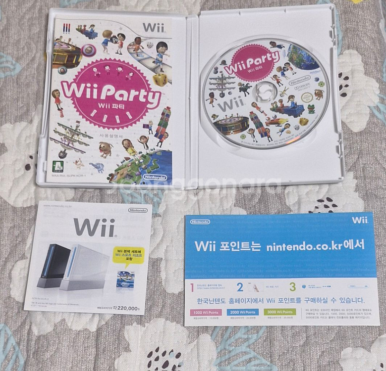 닌텐도 Wii 파티 게임 CD 판매합니다!--0