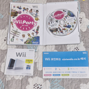 닌텐도 Wii 파티 게임 CD 판매합니다!