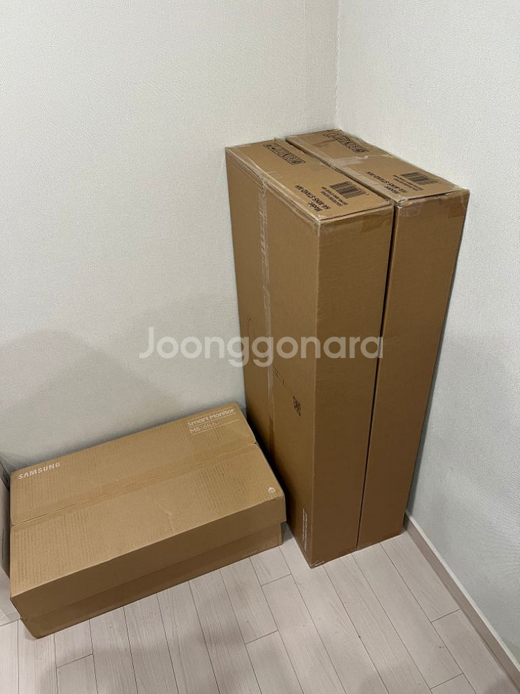 삼탠바이미27인치(무빙스탠드 포함) 미개봉상품--3