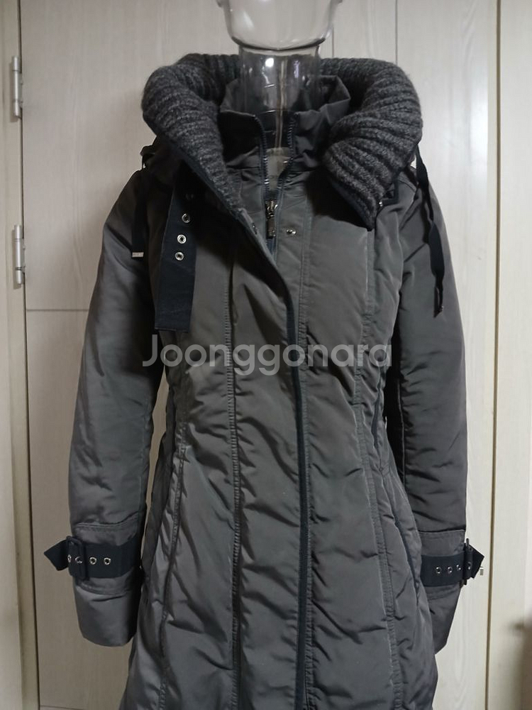 몽클레어 니트 패딩 코트 1size--3