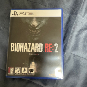 PS5 바이오하자드 RE2 중고 팝니다