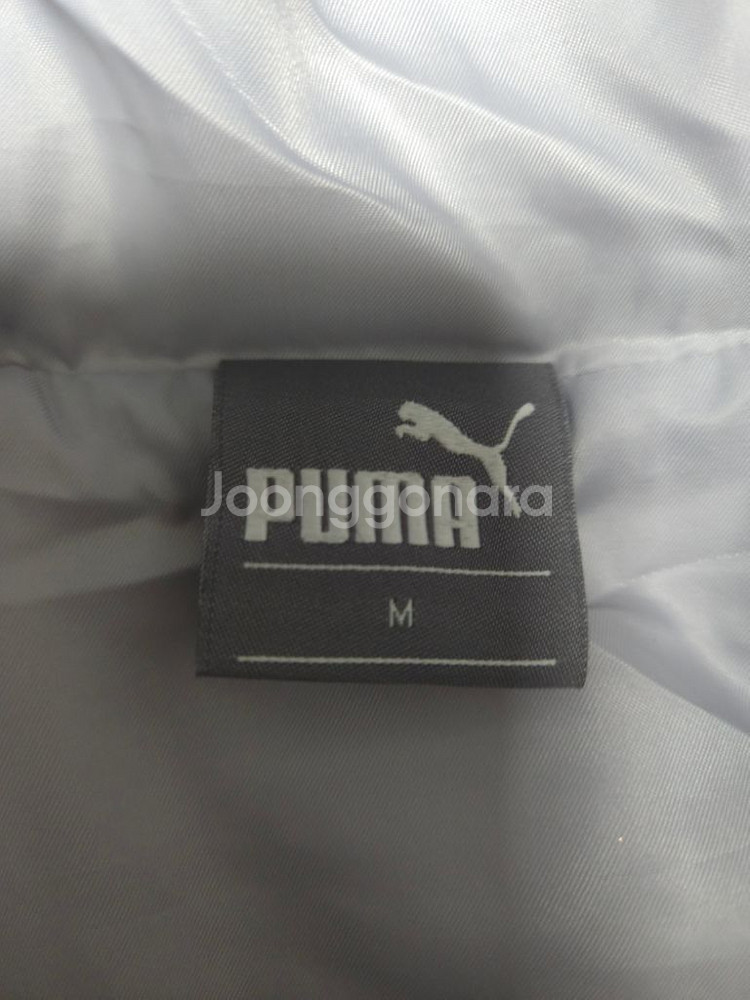 (95)푸마 덕다운 경량 하프패딩--4