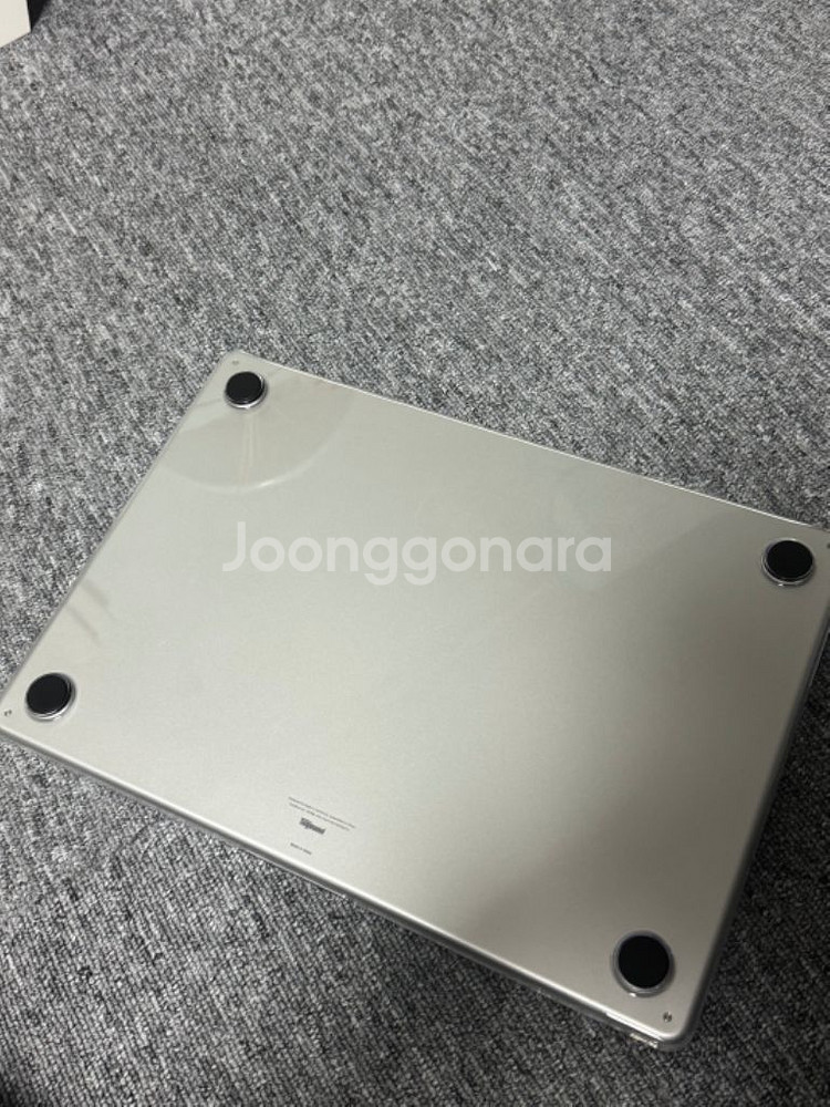 맥북에어 m3 15인치 실버 램 8GB, 저장용량256--1