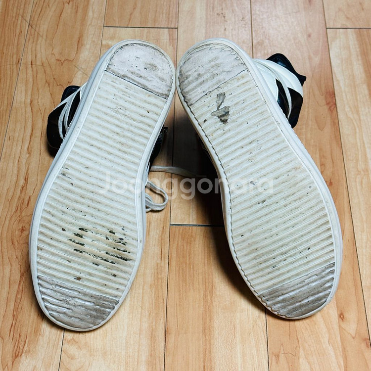 릭 오웬스 Rick Owens 지오바스켓 흰검 EU41--5
