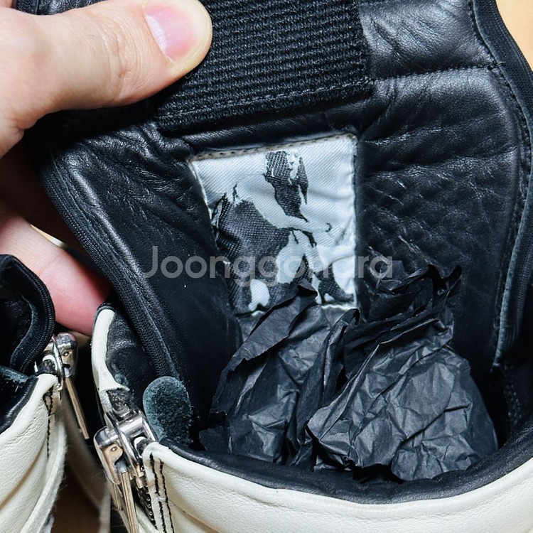 릭 오웬스 Rick Owens 지오바스켓 흰검 EU41--4