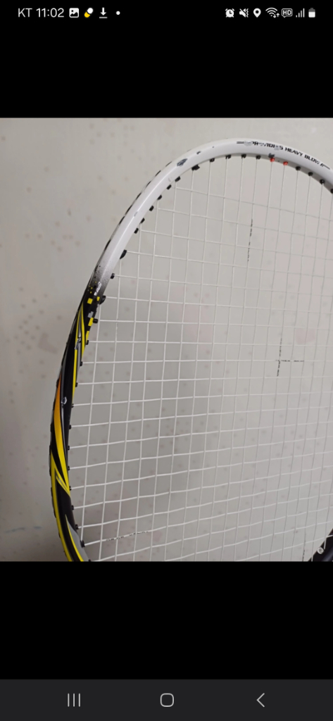 스펙트럼 플루토 원 4u 헤드헤비 배드민턴 라켓--3