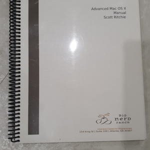 Advanced Mac OS X Manual