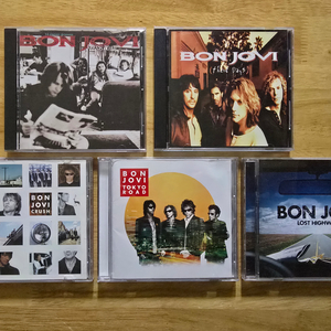 CD 음반 Bon Jovi 본 조비 앨범 5장