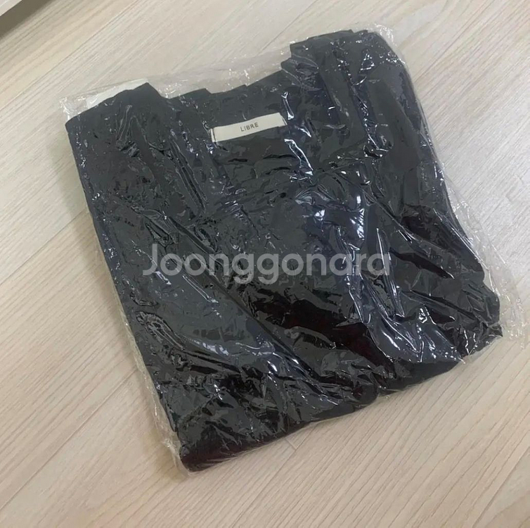 미뉴에트 가내스라 라룸 리브레 블랙 검정 기본 반팔티--3
