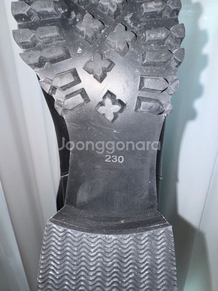 블랙 롱부츠 워커 230--1