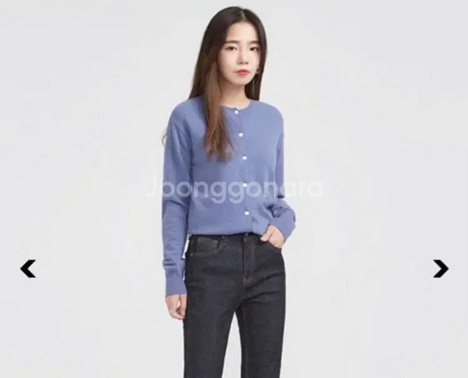 미뉴에트 가내스라 프롬비기닝 연두 그린 라운드 가디건--2