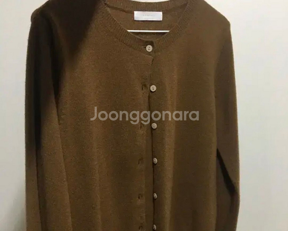 미뉴에트 가내스라 프롬비기닝 라룸 브라운 라운드 가디건--6