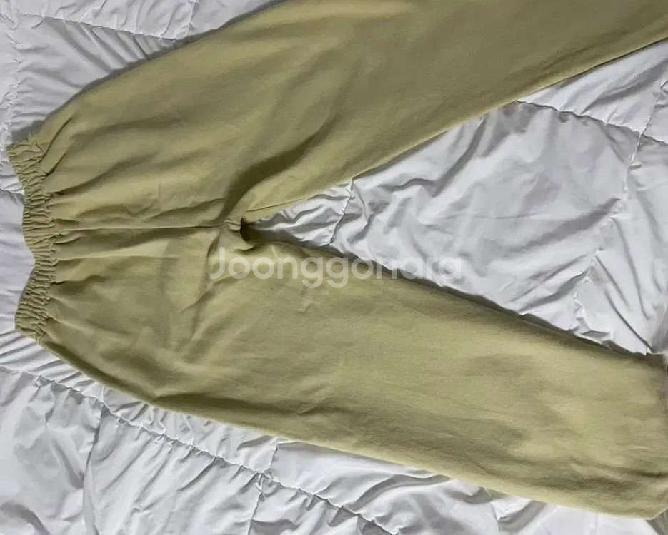미뉴에트 가내스라 라룸 어텀 르노우 머스타드 조거 팬츠--4