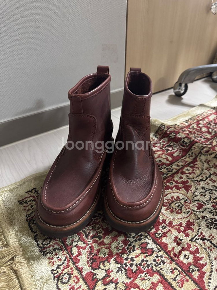 호킨스 엔지니어 통가죽 부츠 255--1