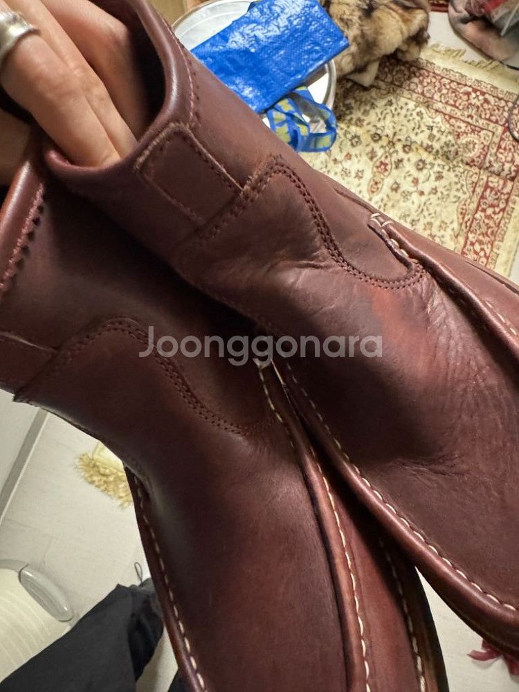 호킨스 엔지니어 통가죽 부츠 255--7