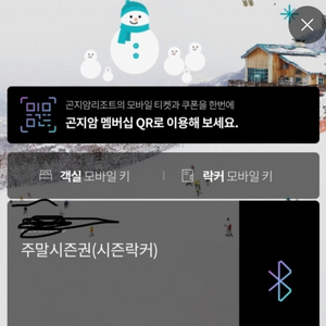 곤지암 시즌권 주말 삽니다