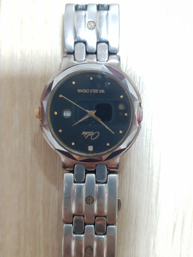 오딘 18K 골드 크라운 여성시계--1