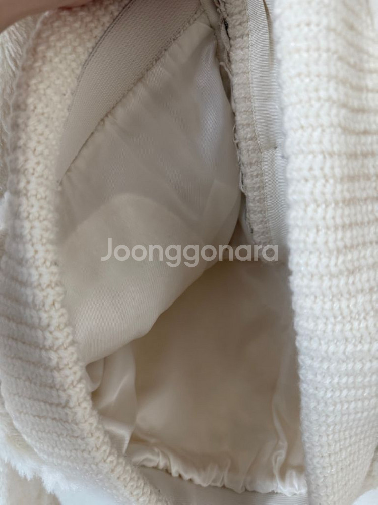 마인 알파카 블렌드 브레이드 퍼 점퍼/ 76/ 새상품--6