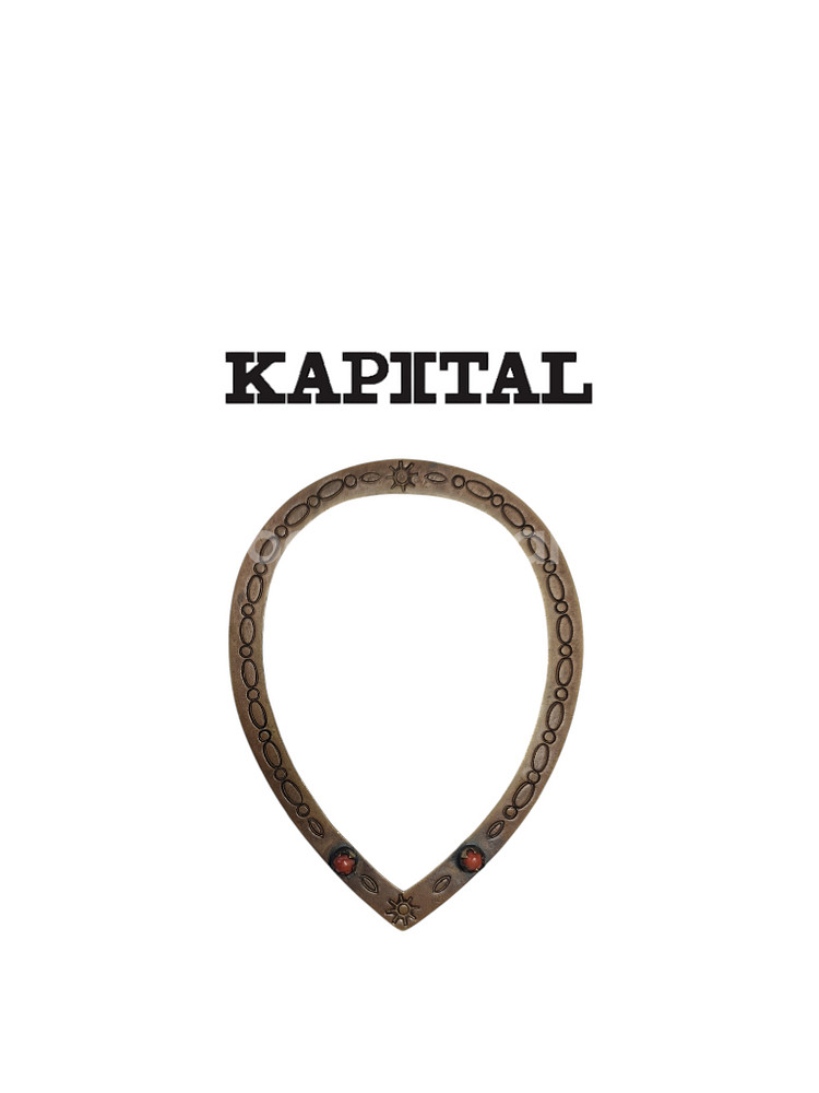 [OS] Kapital 목걸이/스카프홀더 황동 악세사--1