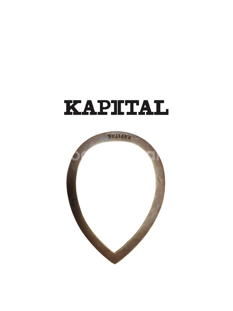 [OS] Kapital 목걸이/스카프홀더 황동 악세사--2