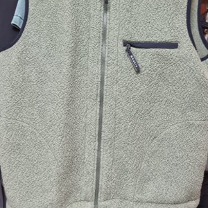 카키스 쉐르파 짚업 베스트 카키