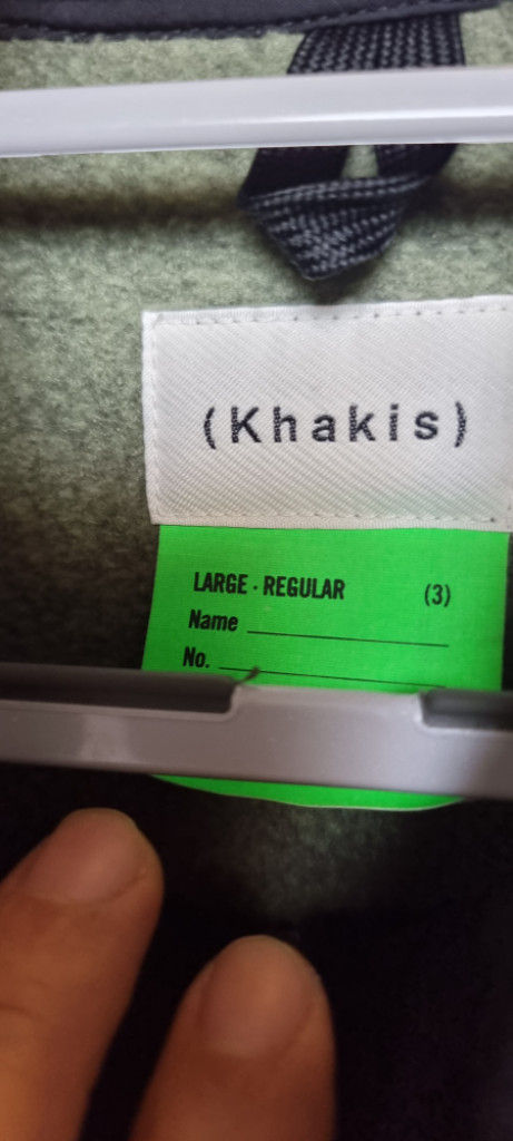 카키스 쉐르파 짚업 베스트 카키--2