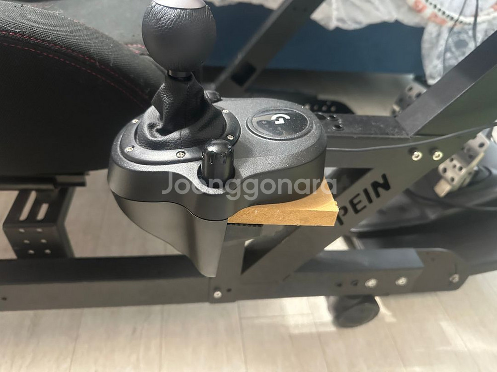 페인 레이싱 휠 시트,거치대 + 로지텍 G29 드라이빙--3