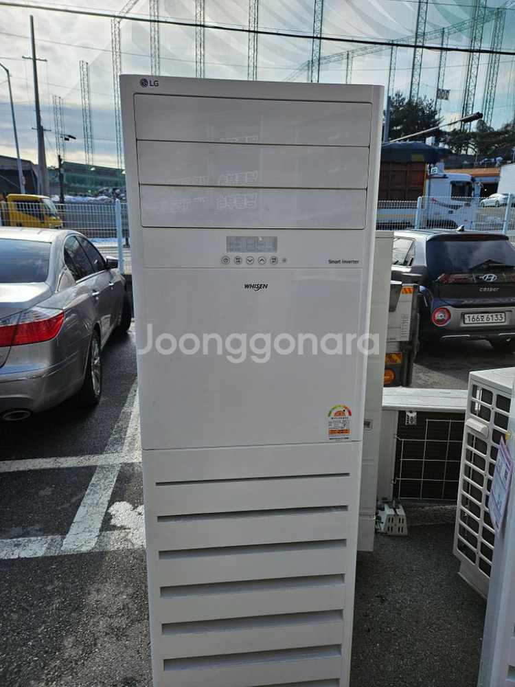 LG 40평 스탠드인버터 냉난방기4대 팝니다--2