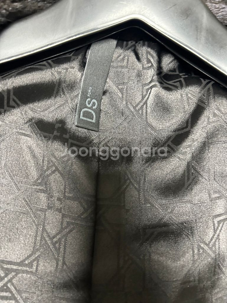 디에스퍼 DSfurs 모피 밍크 조끼 베스트 블랙그라마--3